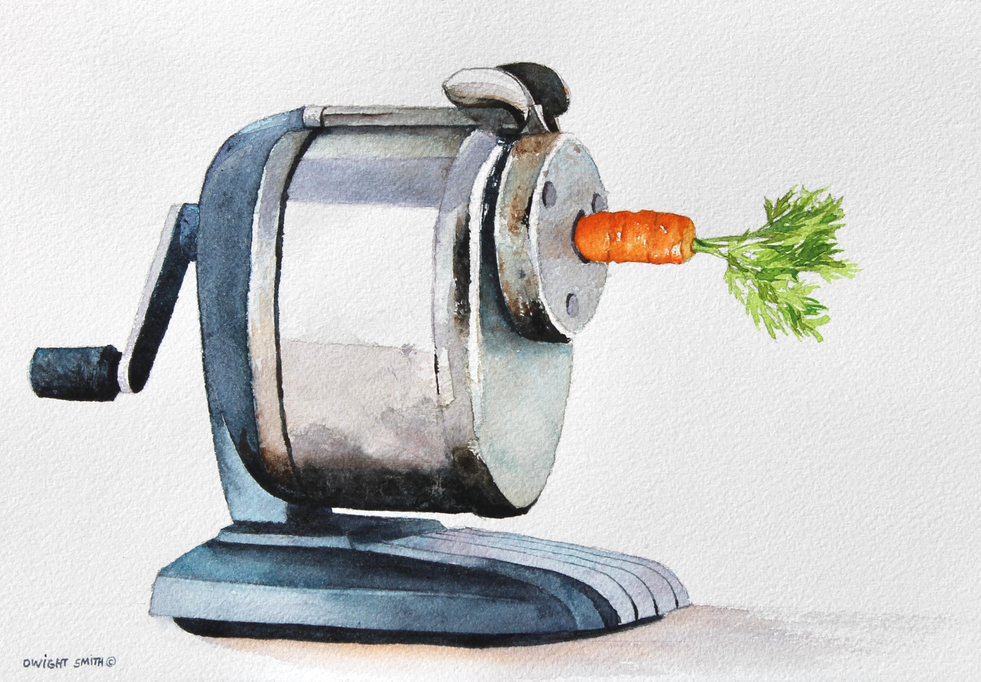 Dwight Smith Still-Life - Shredded Carrot, Original Painting