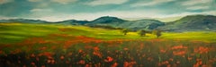 Superbloom in Tuscany, Oil Painting