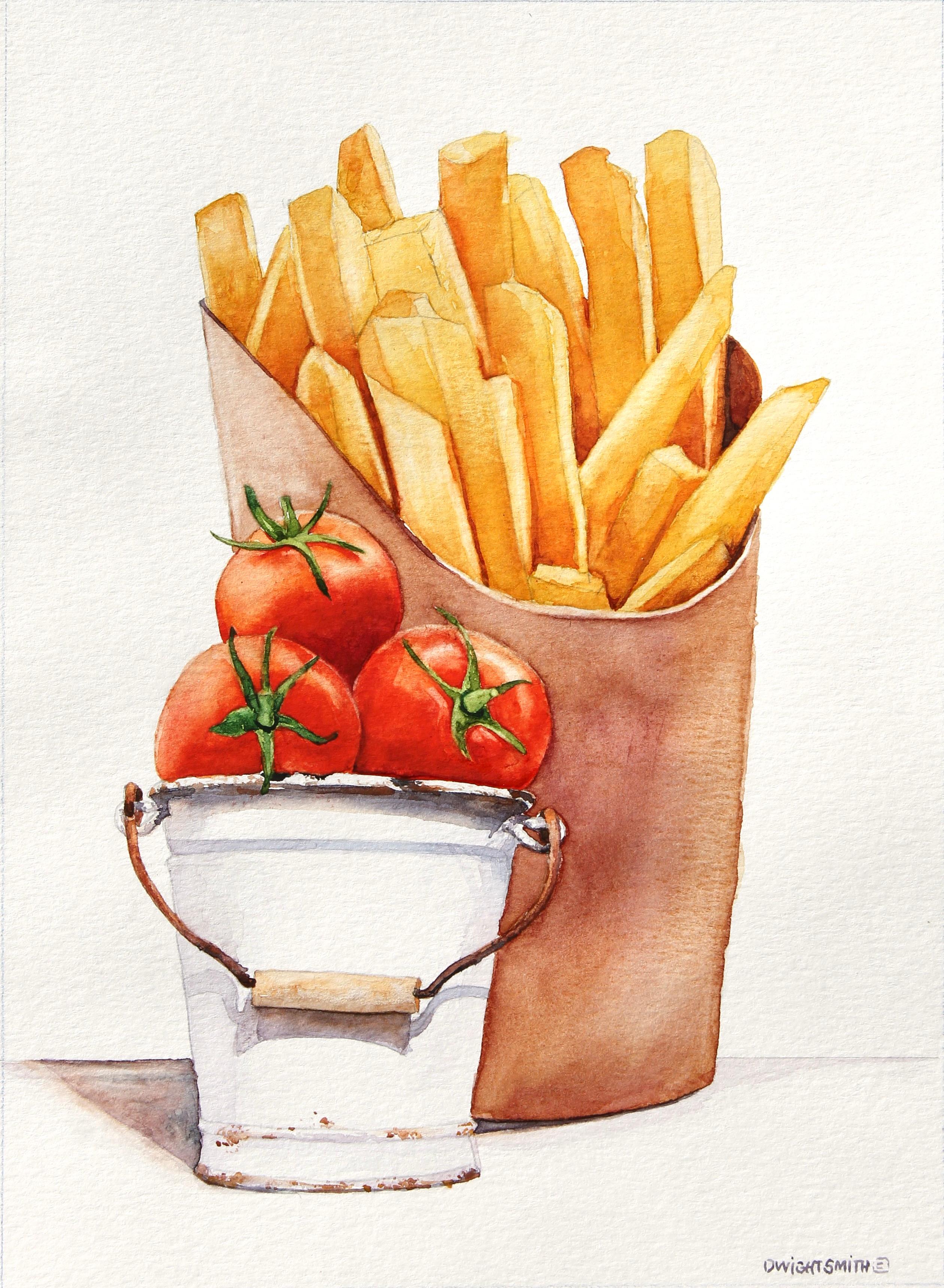 With a Side of Ketchup, Original Painting