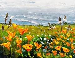 Coastal Bloom, Oil Painting