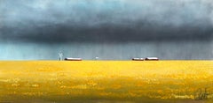 Rain on the Farm, Original Painting