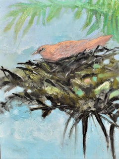 Orange Nester, Oil Painting