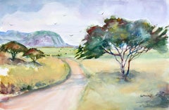 Acacia Trees 3, Original Painting
