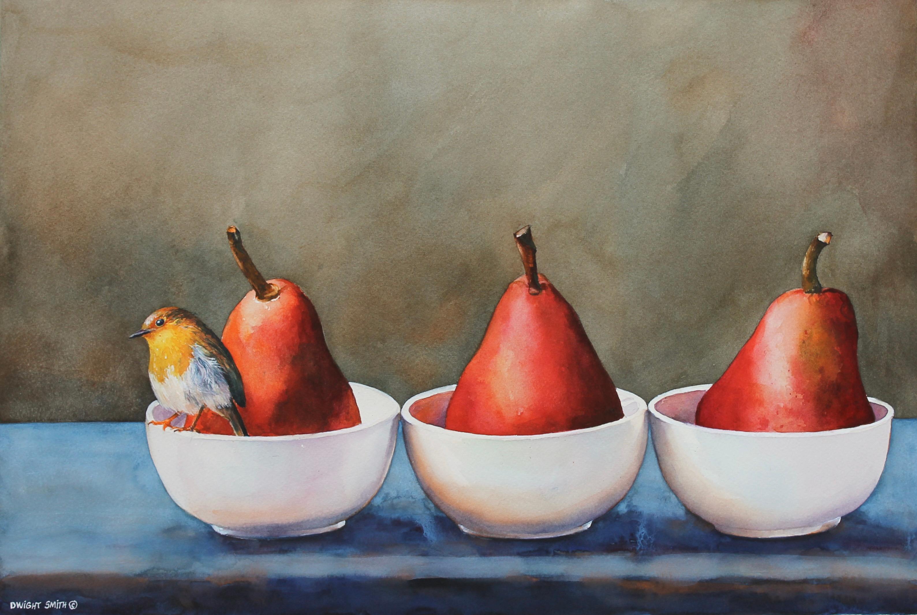 Dwight Smith Still-Life - Orchard Blues, Original Painting