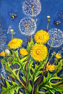 Dandelions, Original Painting