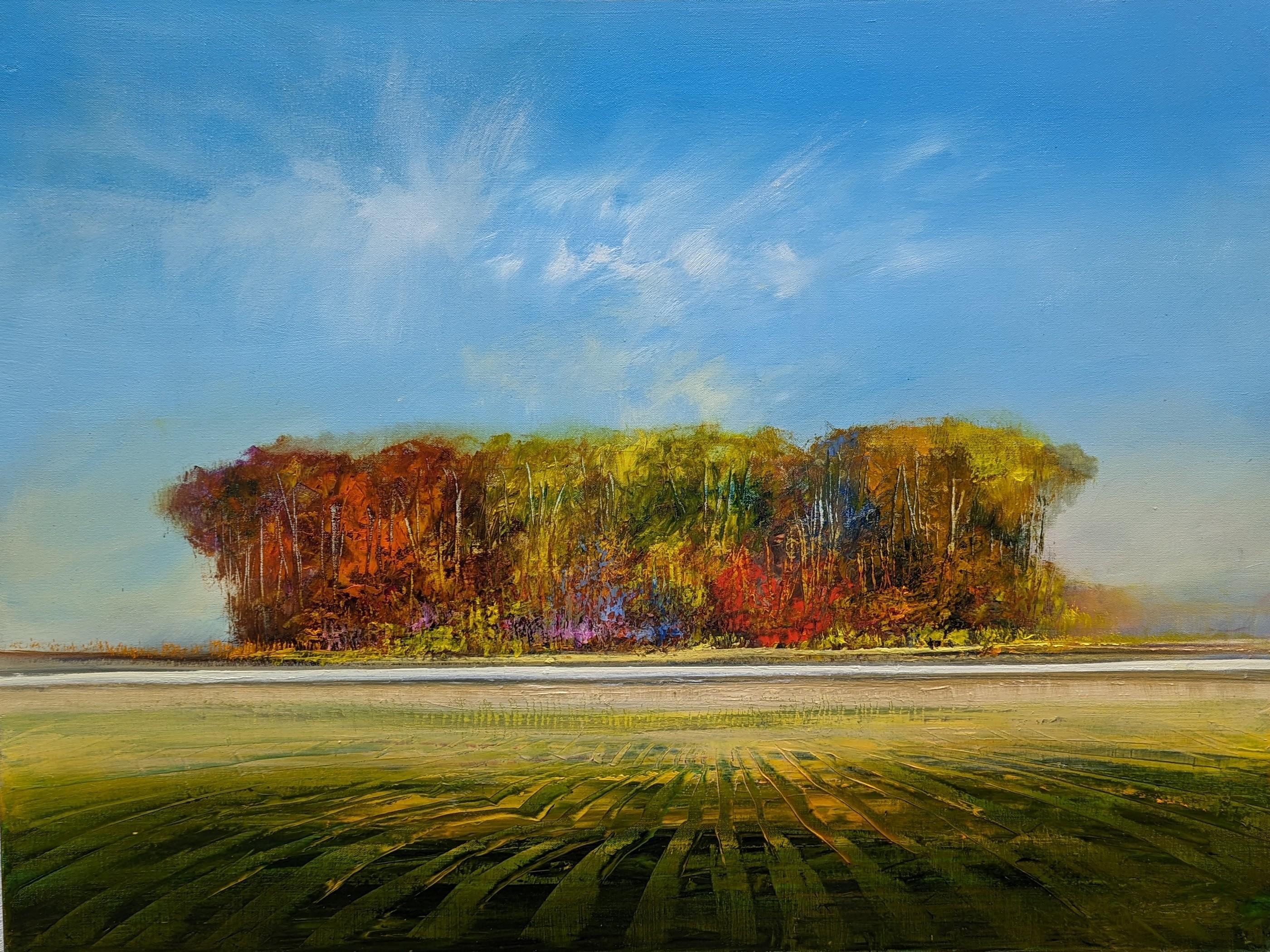 Always October, Oil Painting - Art by George Peebles