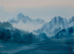 Peinture originale de la série 15 de Mountain Reverie