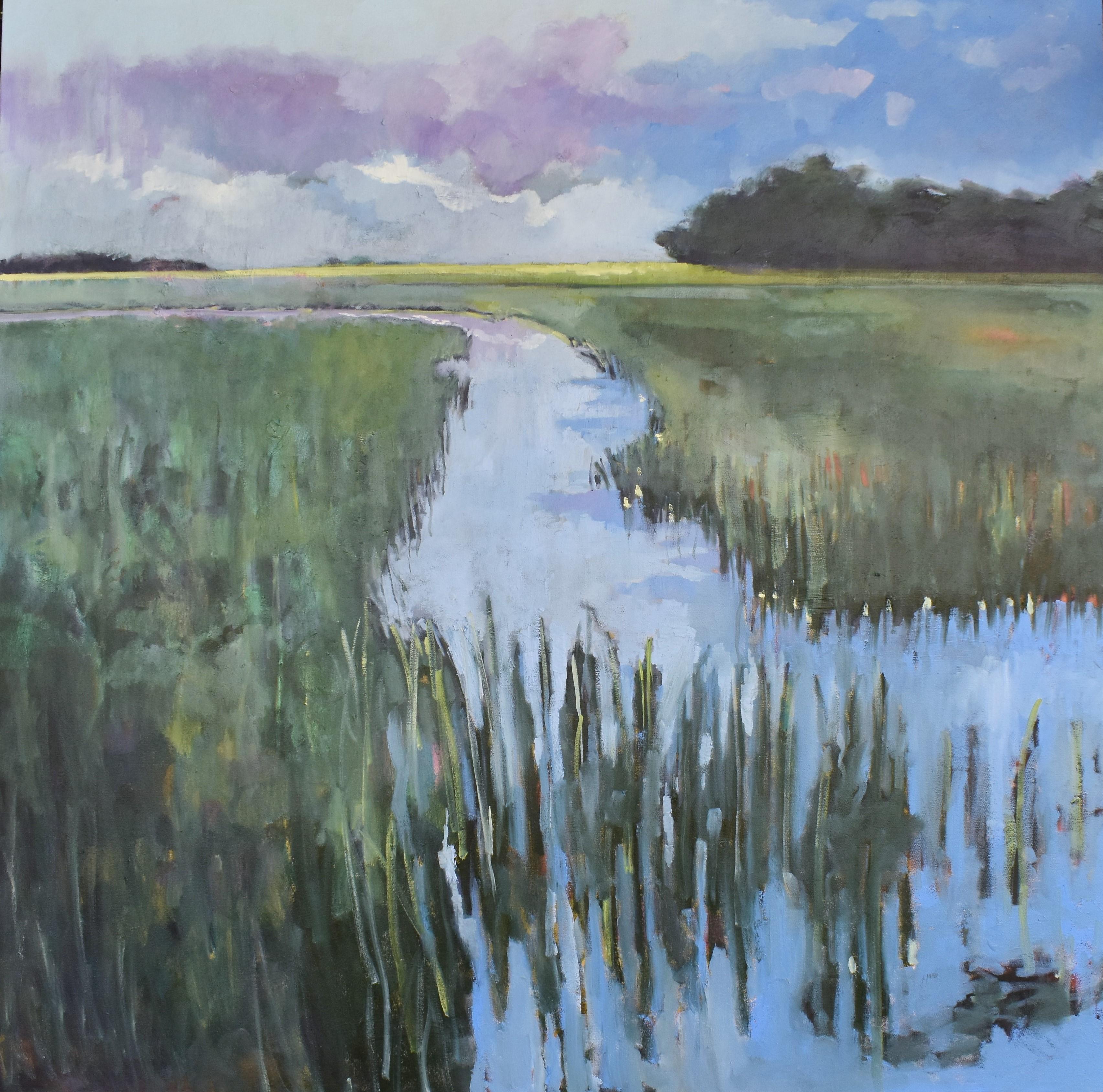 Mary Pratt Landscape Painting - Presence, Oil Painting