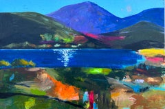 Peinture originale Brillant Lake Sunshine