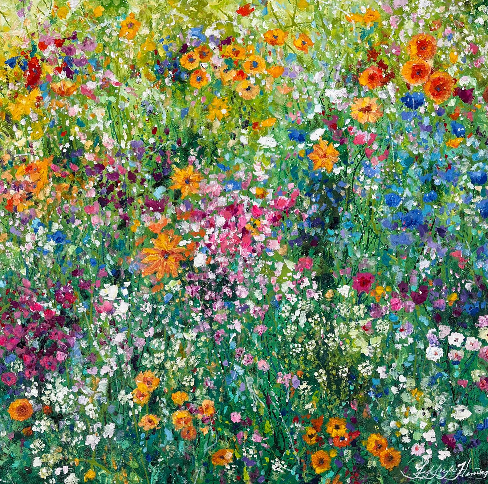 Chanel's Garden, Oil Painting - Art by Jeff Fleming