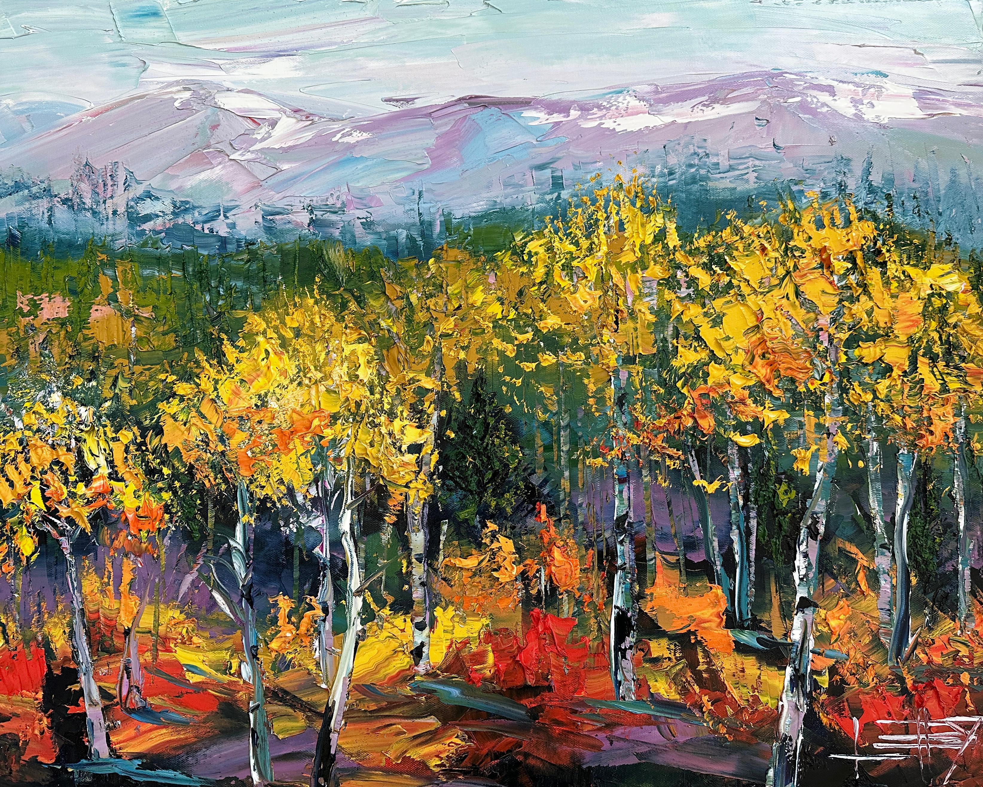 Fall Serenity, Oil Painting - Art by Lisa Elley