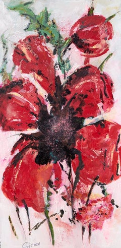 Red Poppies, Original Painting