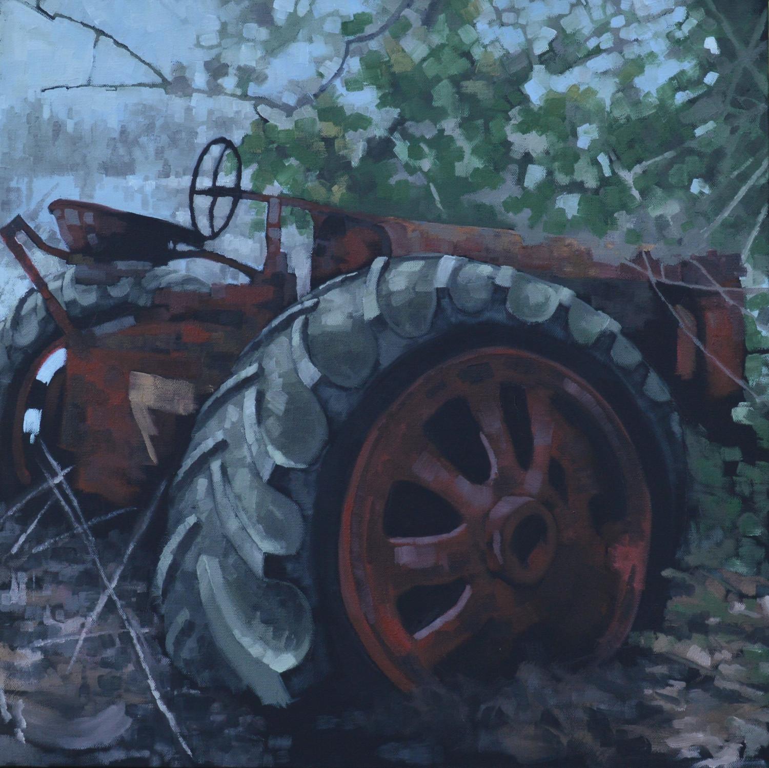 Out to Pasture, Oil Painting - Art by David Thelen