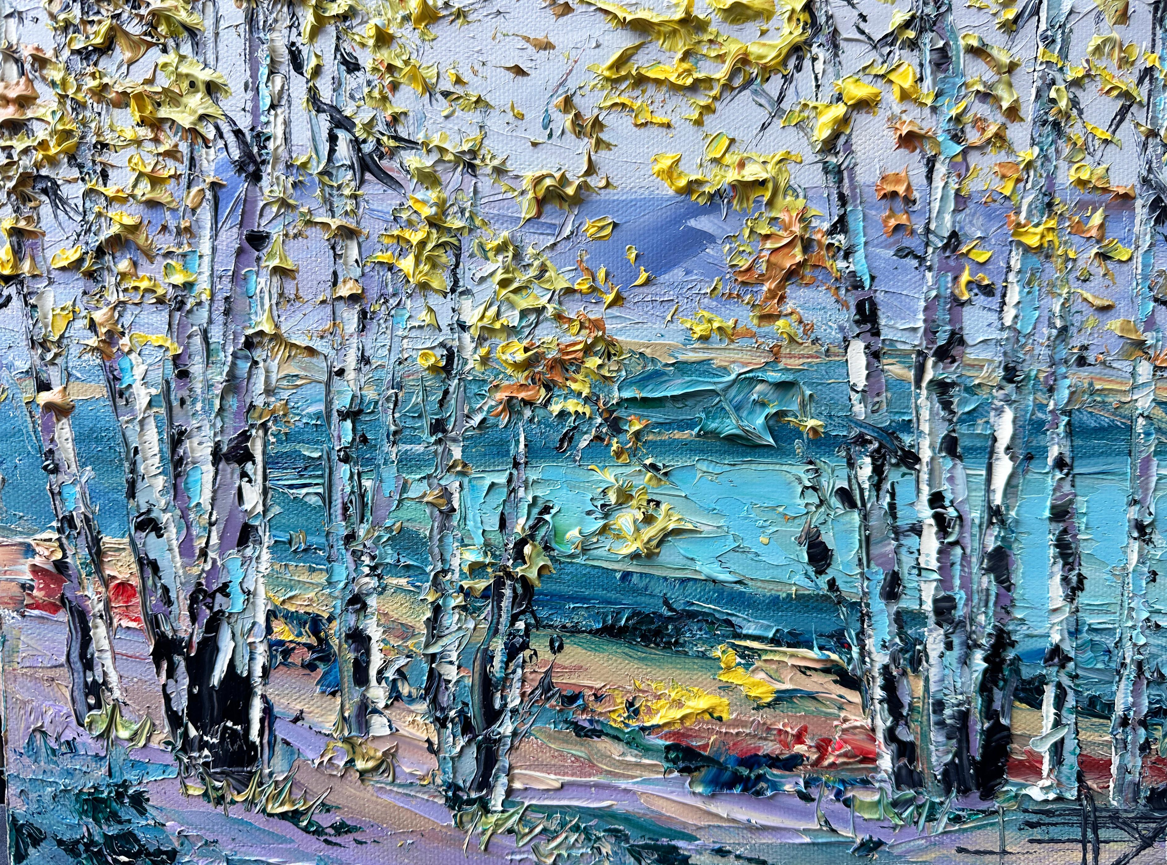 Lisa Elley Landscape Painting - Autumn Dream, Oil Painting