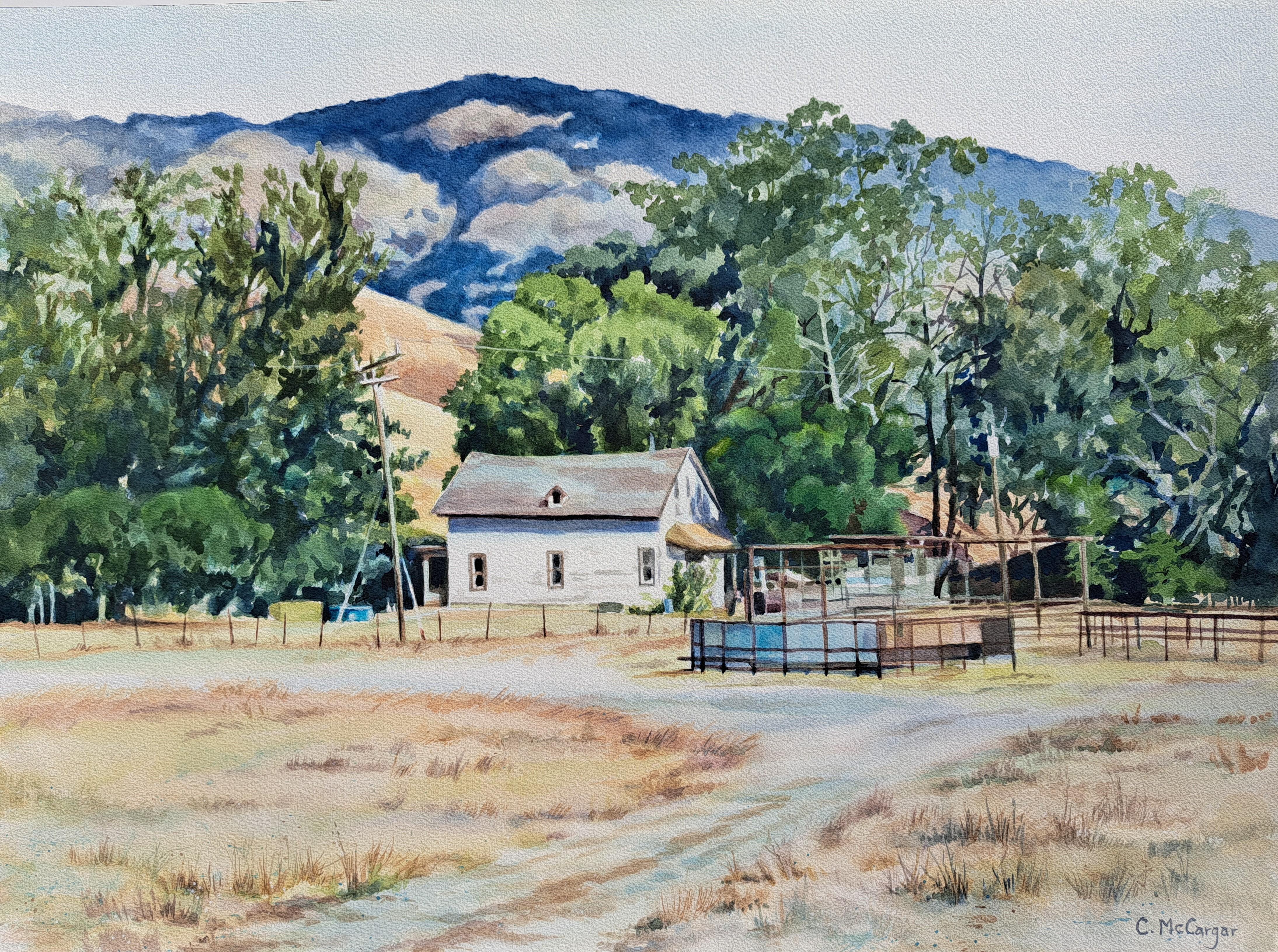 Catherine McCargar Landscape Drawings and Watercolors