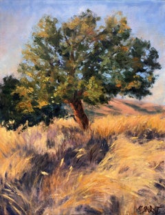Porträt eines Baumes; Ashland Oregon, Ölgemälde
