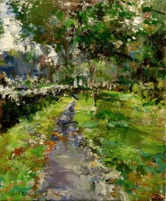 A Path at Glendalough, Oil Painting