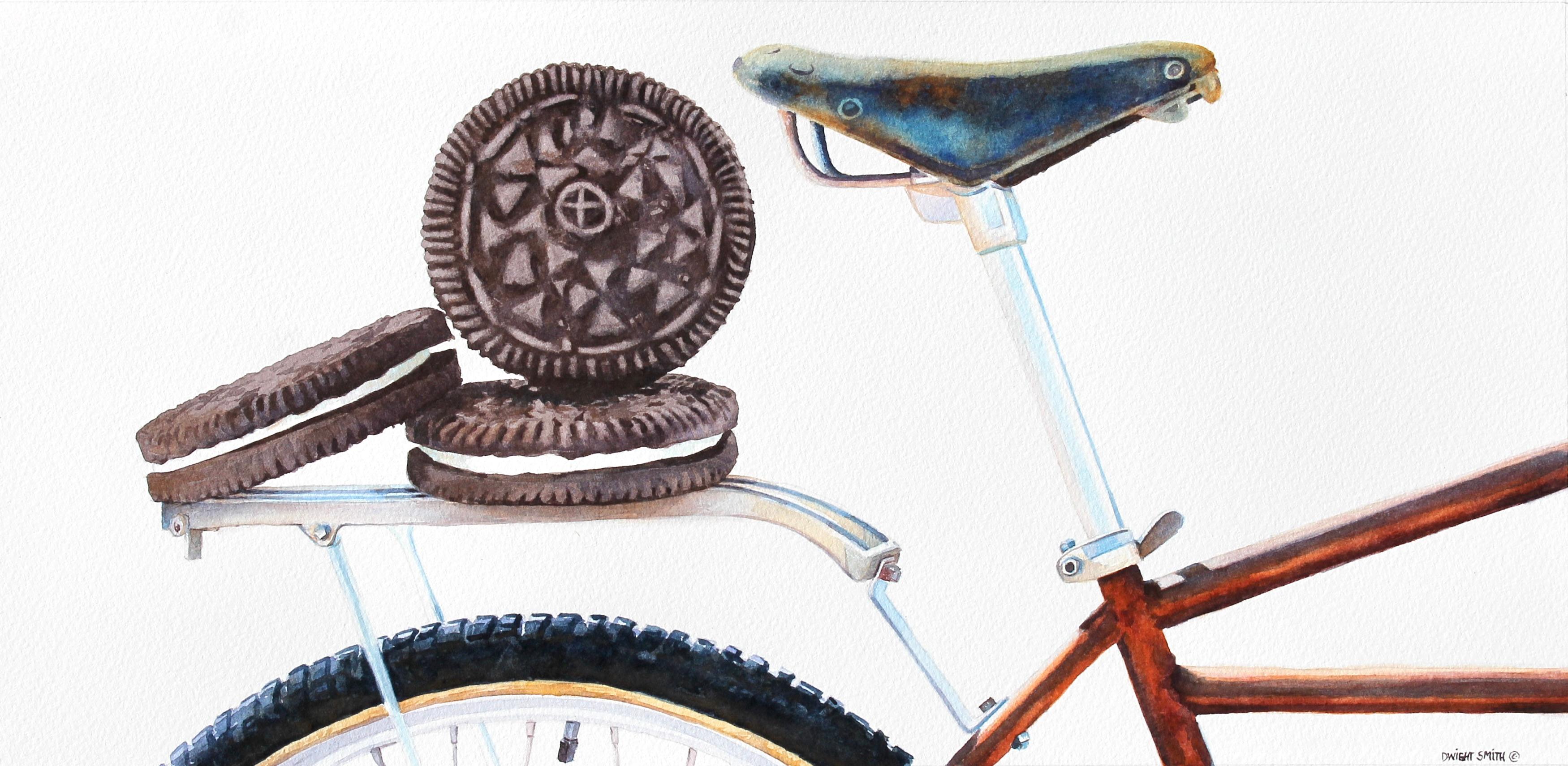 Still-Life Dwight Smith - Peinture originale Cookie Ride