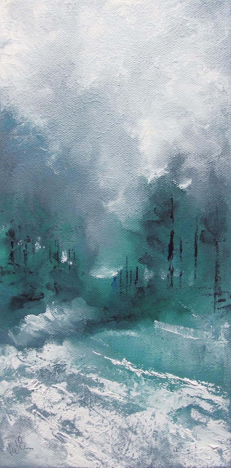 Wintergreen, Oil Painting - Art by Valerie Berkely