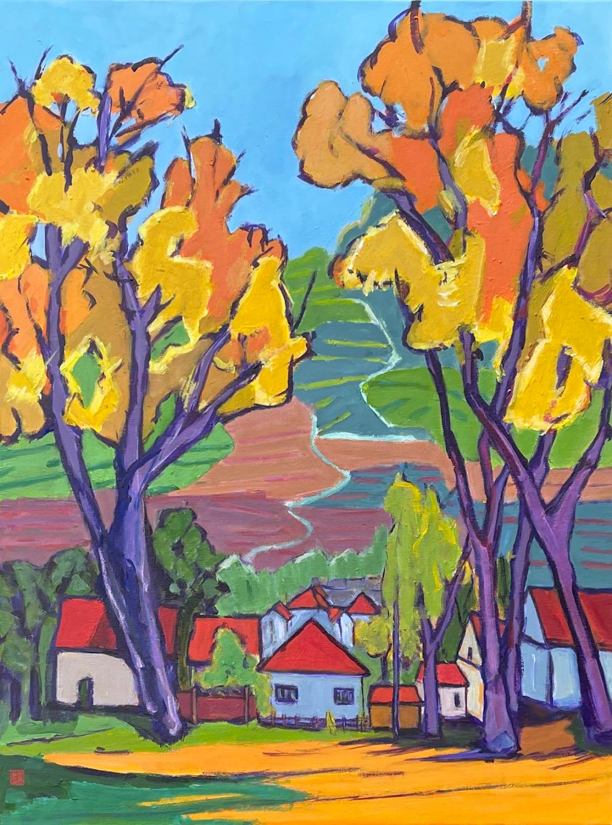 Autumn Day, Original Painting