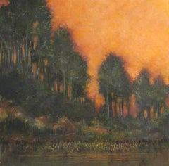 Golden Veil, Oil Painting