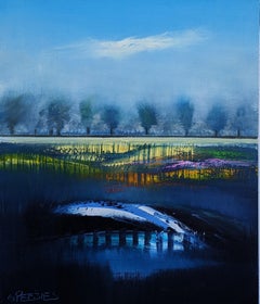 The Pond, peinture à l'huile