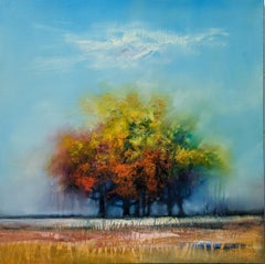 Autumn Breeze, Oil Painting