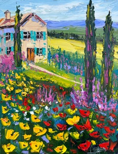 Colors of Tuscany, Oil Painting