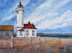 Le phare de Point Wilson, peinture originale