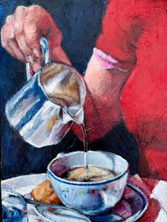 Es la hora del té, Pintura original