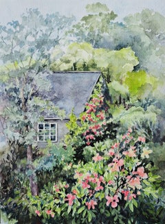 The Neighbor's Cottage, Original Painting