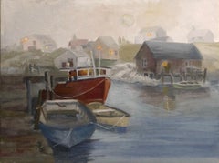 Peggy's Cove, Pintura al óleo