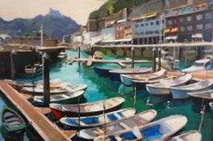 View of San Sebastian, Oil Painting