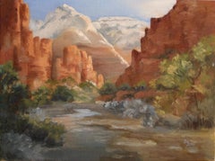 Zion National Park, Oil Painting