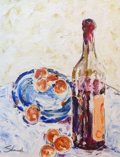 Wine and Biscuits, Original Painting