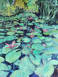 Nenúfar Spa, Pintura al óleo