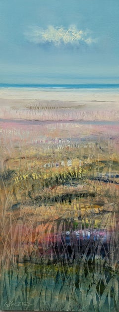 Total Beach, peinture à l'huile