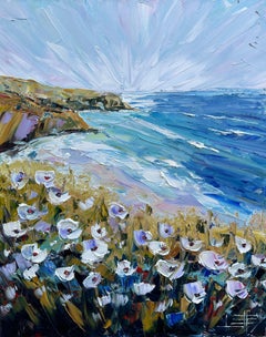 Danza costera, Pintura al óleo