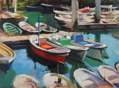 San Sebastian Marina II, Oil Painting