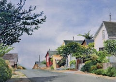 Mendocino Cottages, Pittura originale