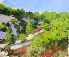 Going through Les Alpilles, Original Painting