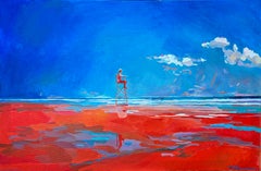 Used The Wednesday After Labor Day, Oil Painting