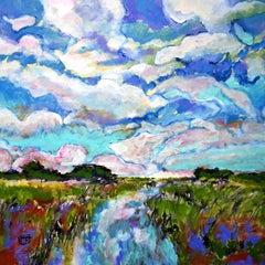 Cloud Puffs 1, Pintura original