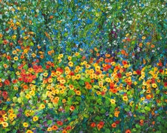 Walk in the Park, Oil Painting