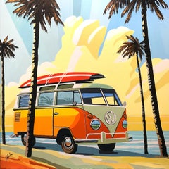 Trip à la route, peinture originale