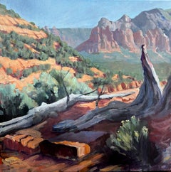 Sentiero di Sedona, dipinto originale