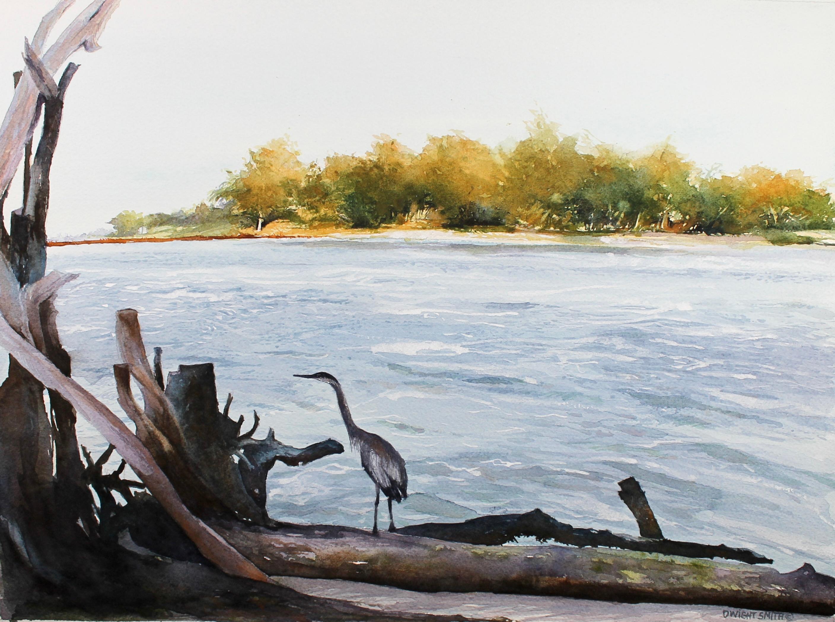 Garza matutina, Pintura original