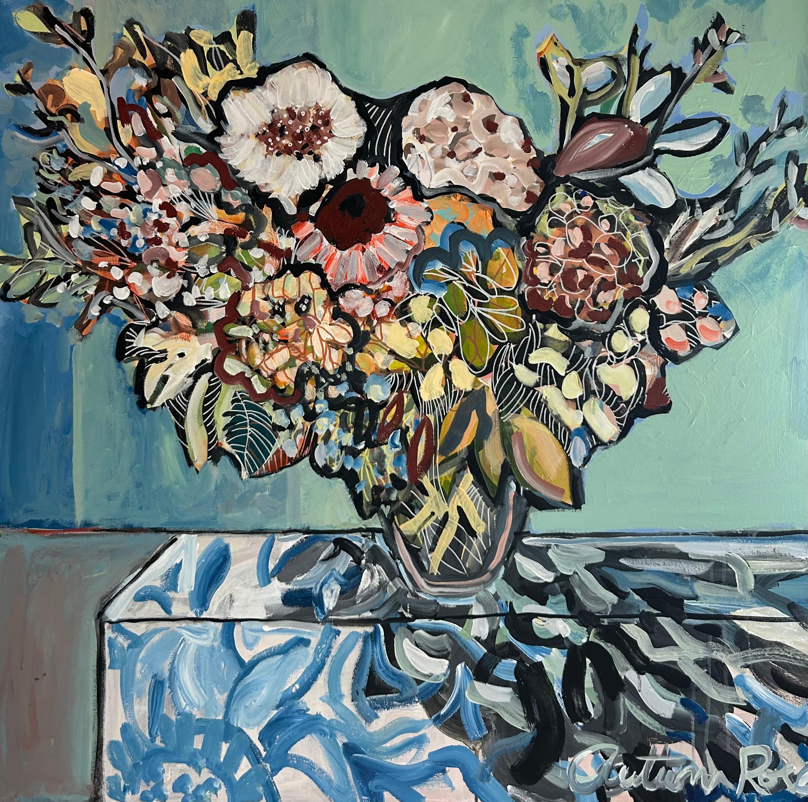 Bloomerang, Pittura originale - Art di Autumn Rose