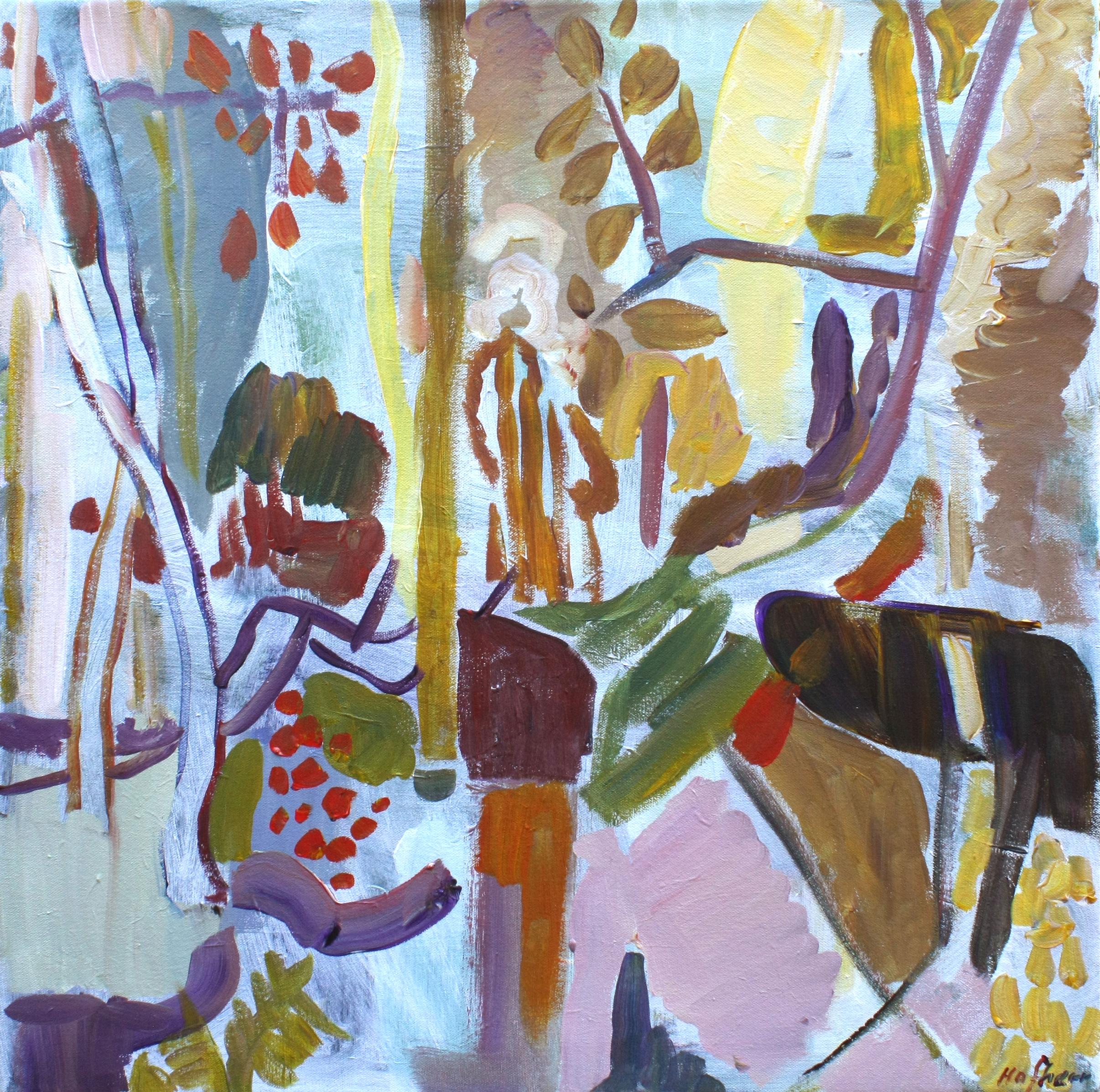 October, Original Painting - Art by Robert Hofherr