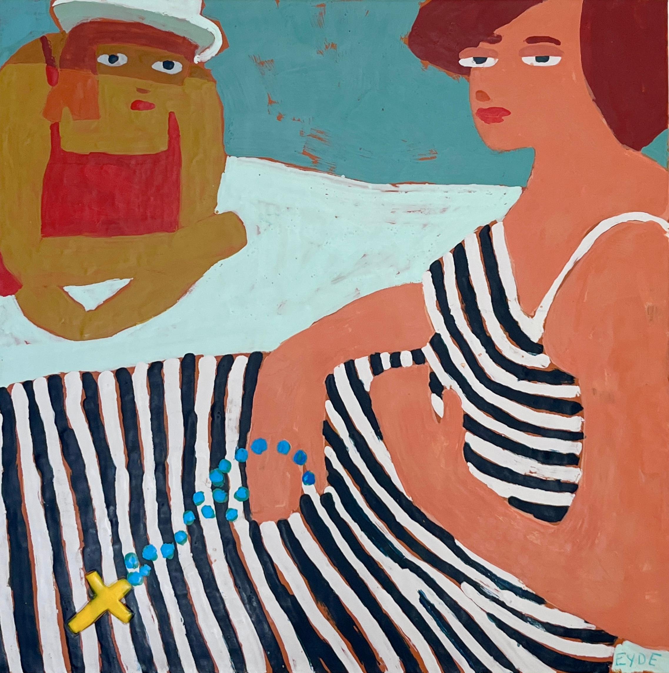 Ave Maria, dipinto originale - Art di Deborah Eyde